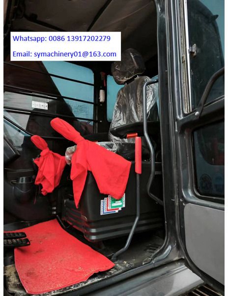 2022 Hitachi ZX210 crawler excavator interior cab view 2022 Hitachi ZX210 crawler excavator interior cab view