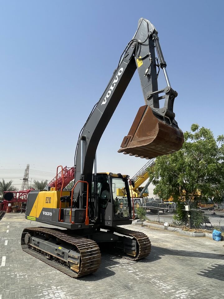2025 Volvo EC210 crawler excavator, side view