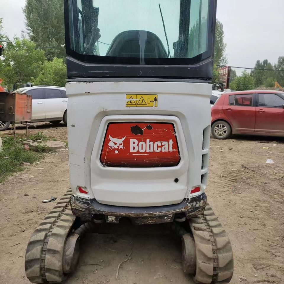 2023 Bobcat E20 mini excavator, rear view 2023 Bobcat E20 mini excavator, rear view