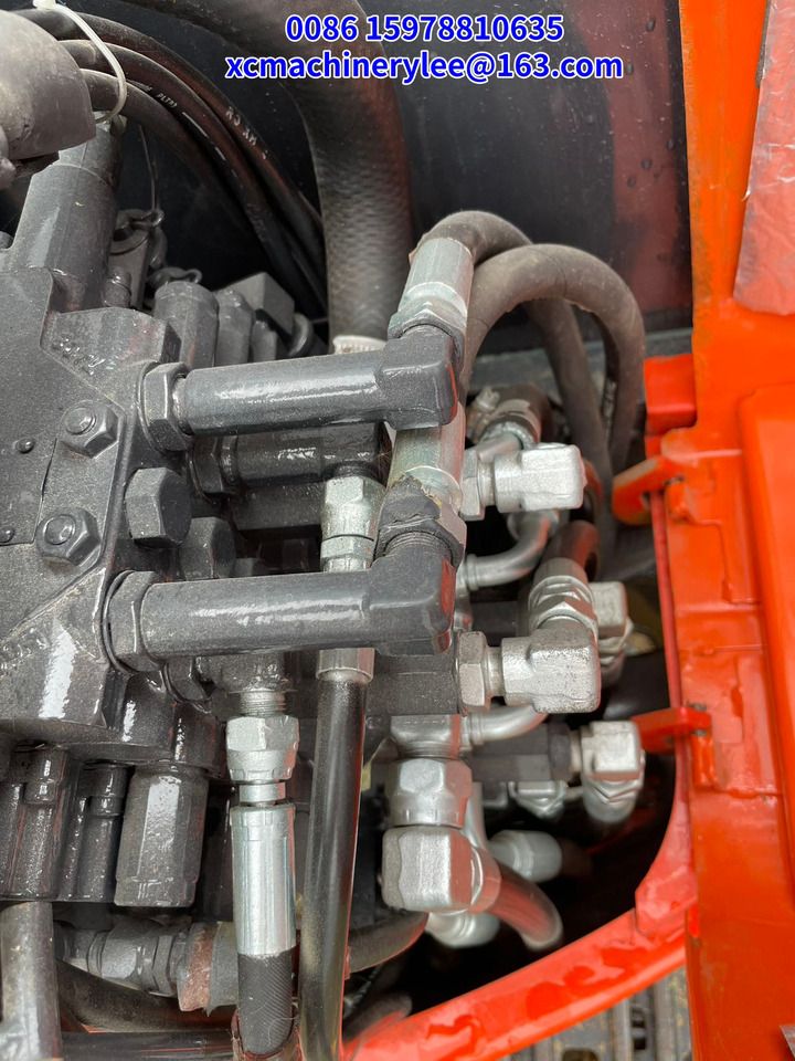 2023 Kubota U35 mini excavator hydraulic control valve detail 2023 Kubota U35 mini excavator hydraulic control valve detail