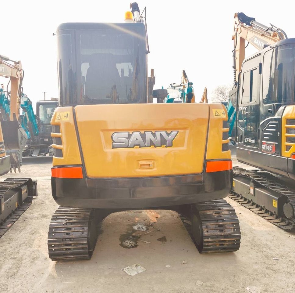 2024 Sany SY60C mini excavator rear view 2024 Sany SY60C mini excavator rear view
