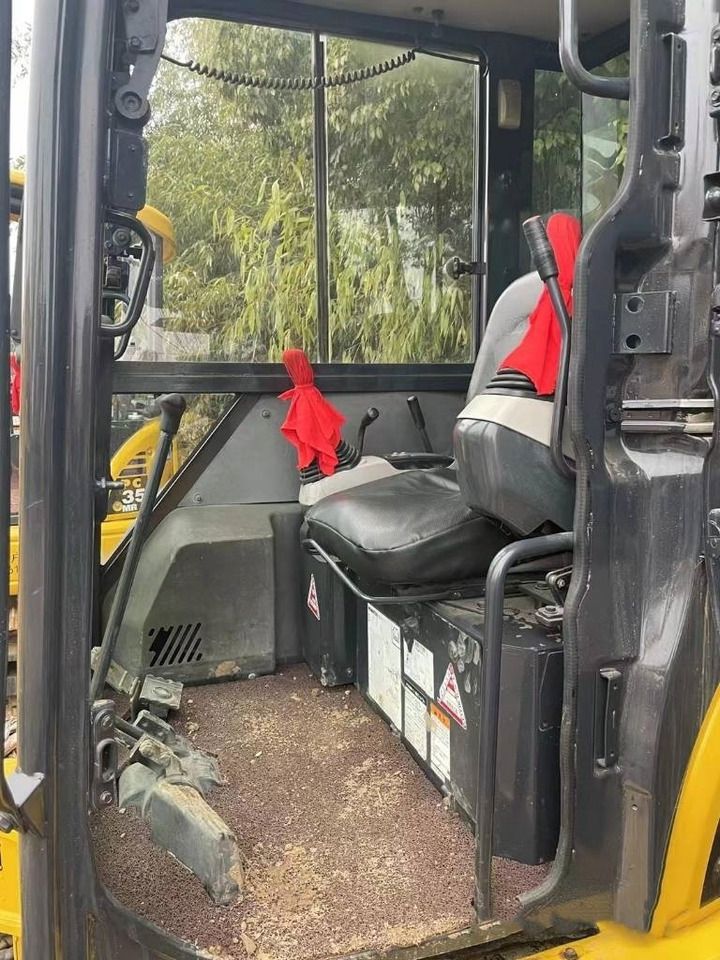 2024 Komatsu PC30MR mini excavator interior view