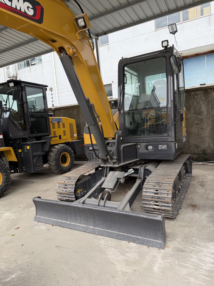 2026 XCMG XE60GA crawler excavator, front three-quarter view