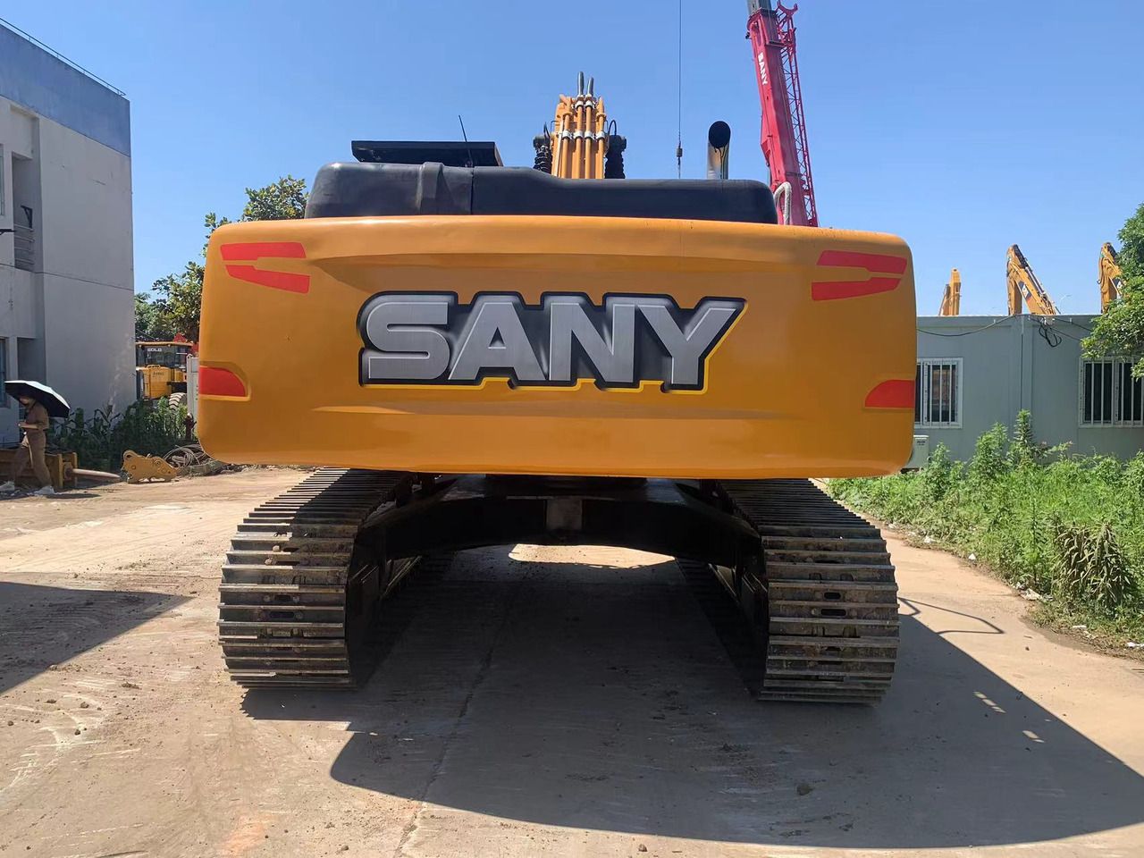 2023 Sany SY365H crawler excavator rear view 2023 Sany SY365H crawler excavator rear view
