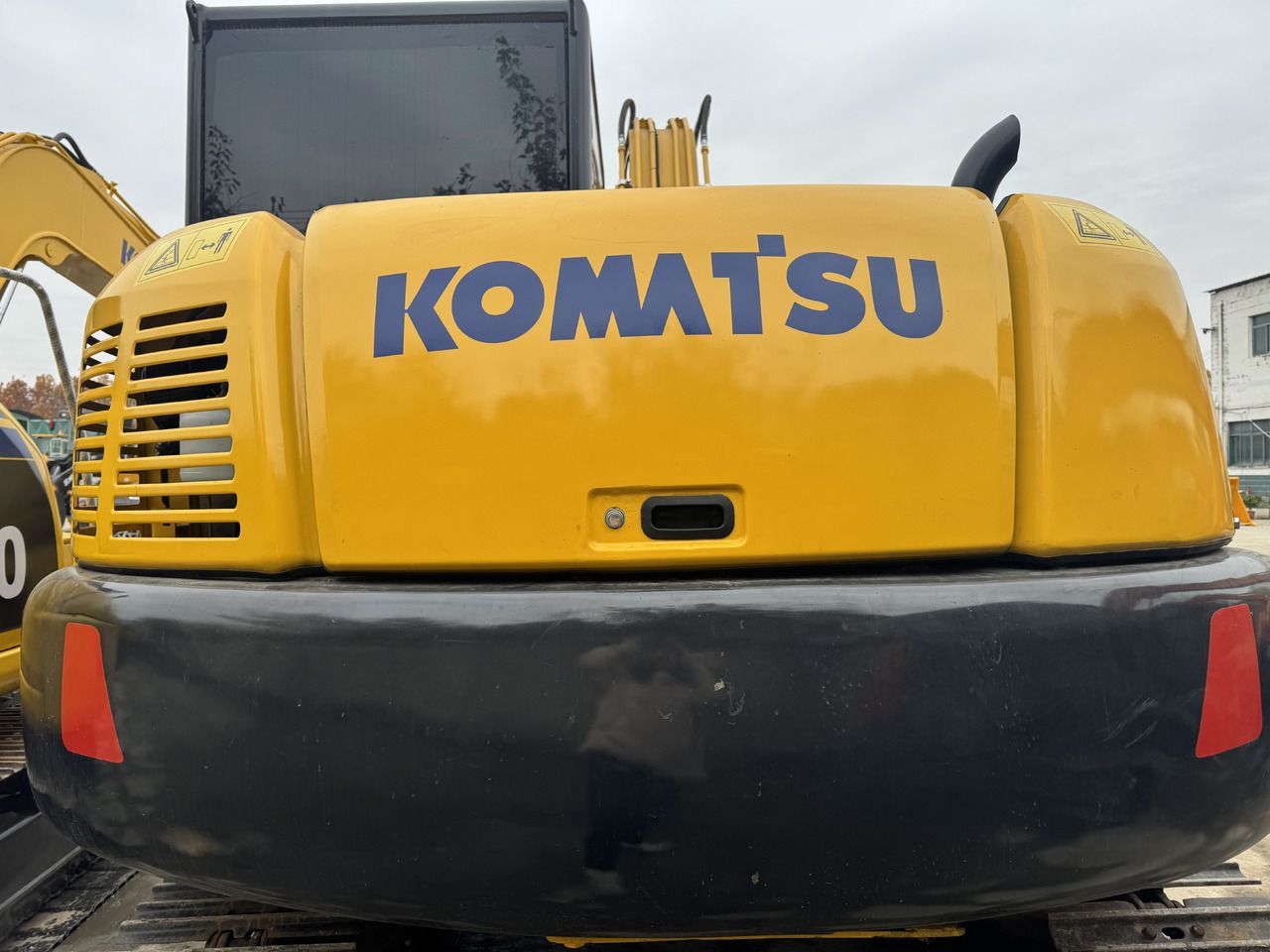 2023 Komatsu PC60-8 mini excavator rear view