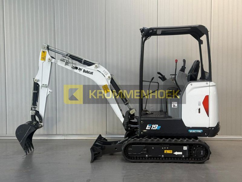 2025 Bobcat E19 E mini excavator, side view