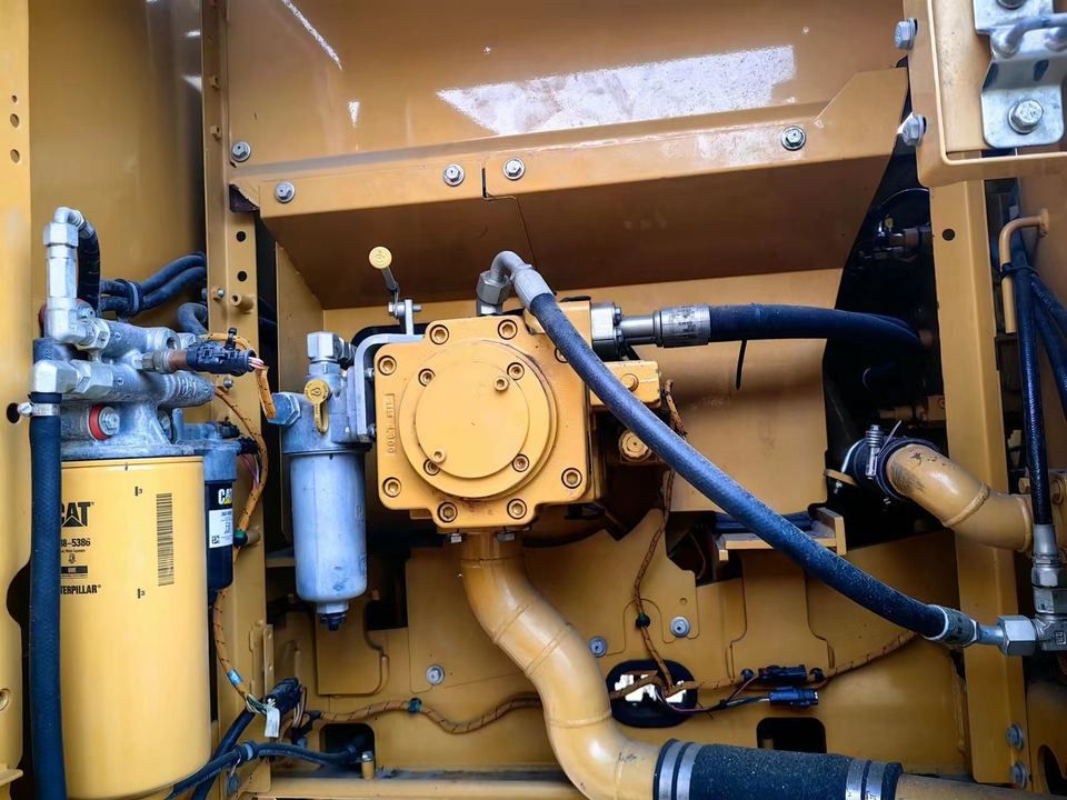 2021 Caterpillar 320 crawler excavator engine compartment detail 2021 Caterpillar 320 crawler excavator engine compartment detail