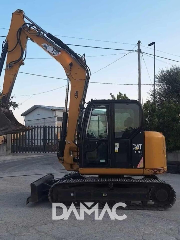 2019 Caterpillar 308E2CR crawler excavator, side view 2019 Caterpillar 308E2CR crawler excavator, side view