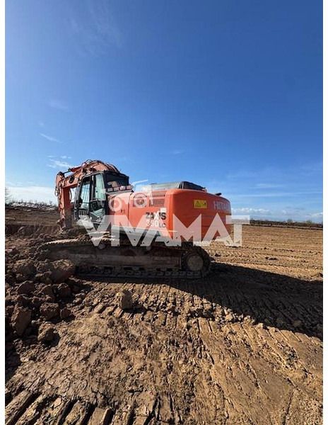 2008 Hitachi Zaxis 350LC crawler excavator, side profile view