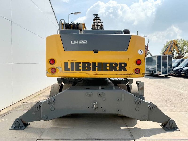 2013 Liebherr LH22 M material handler, rear view 2013 Liebherr LH22 M material handler, rear view