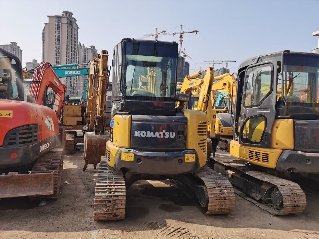 2023 Komatsu PC50 mini excavator, rear view 2023 Komatsu PC50 mini excavator, rear view