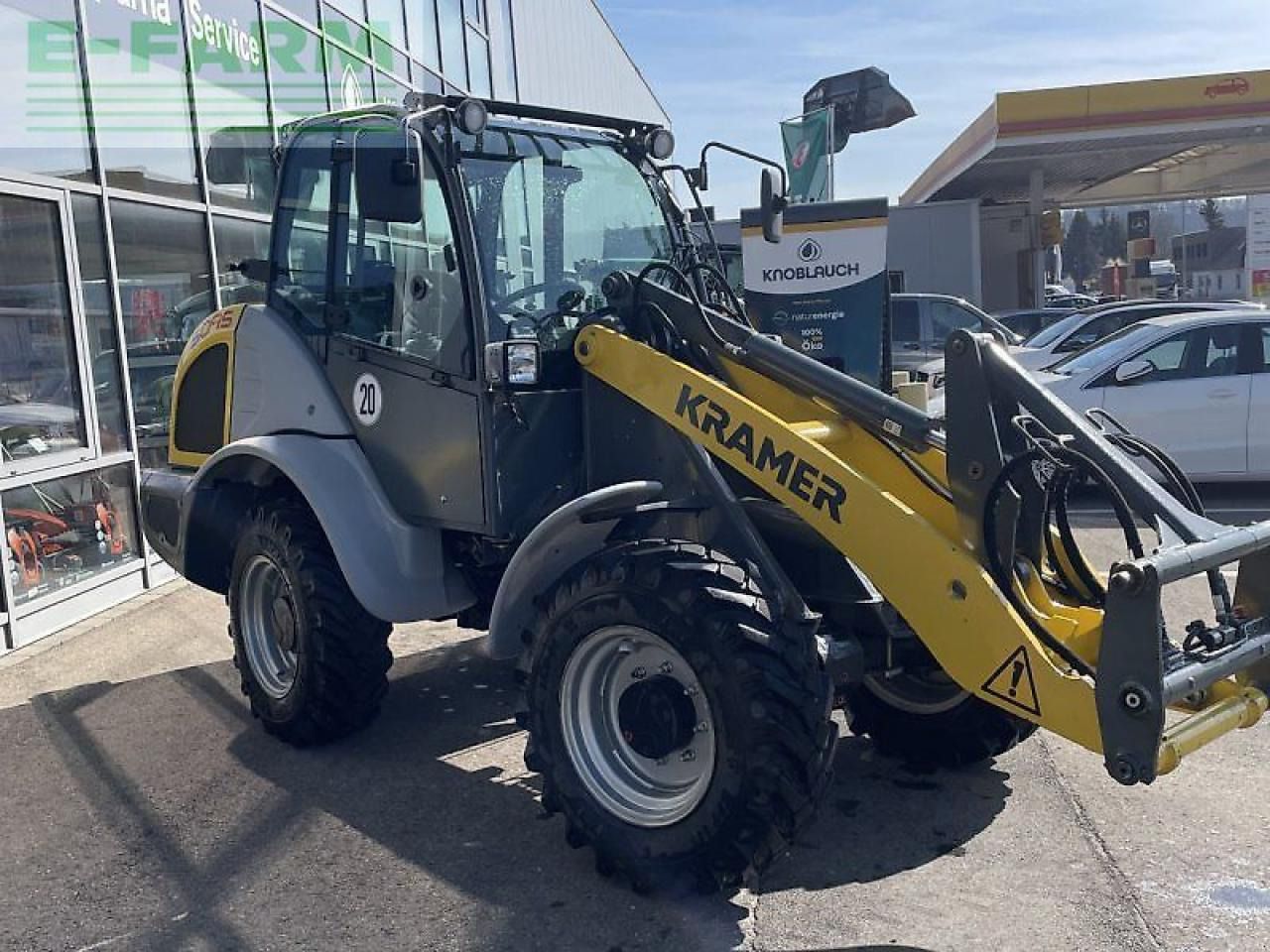 2018 Kramer 5095 wheel loader, side view 2018 Kramer 5095 wheel loader, side view