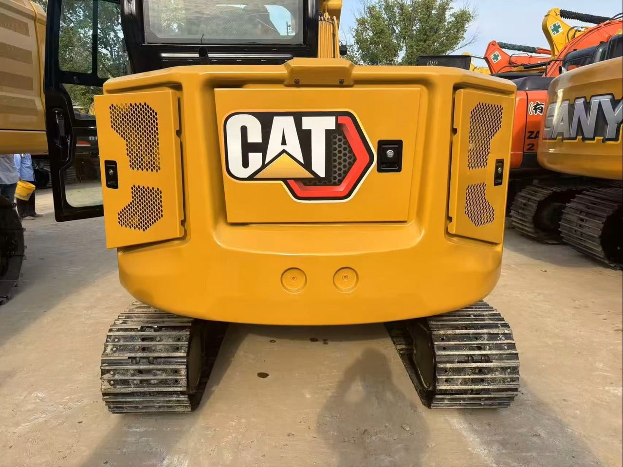 2024 Caterpillar 306.5 crawler excavator rear view