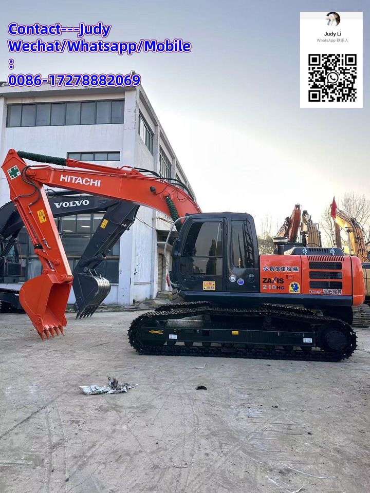 2022 Hitachi Zaxis 210HG crawler excavator, side view 2022 Hitachi Zaxis 210HG crawler excavator, side view