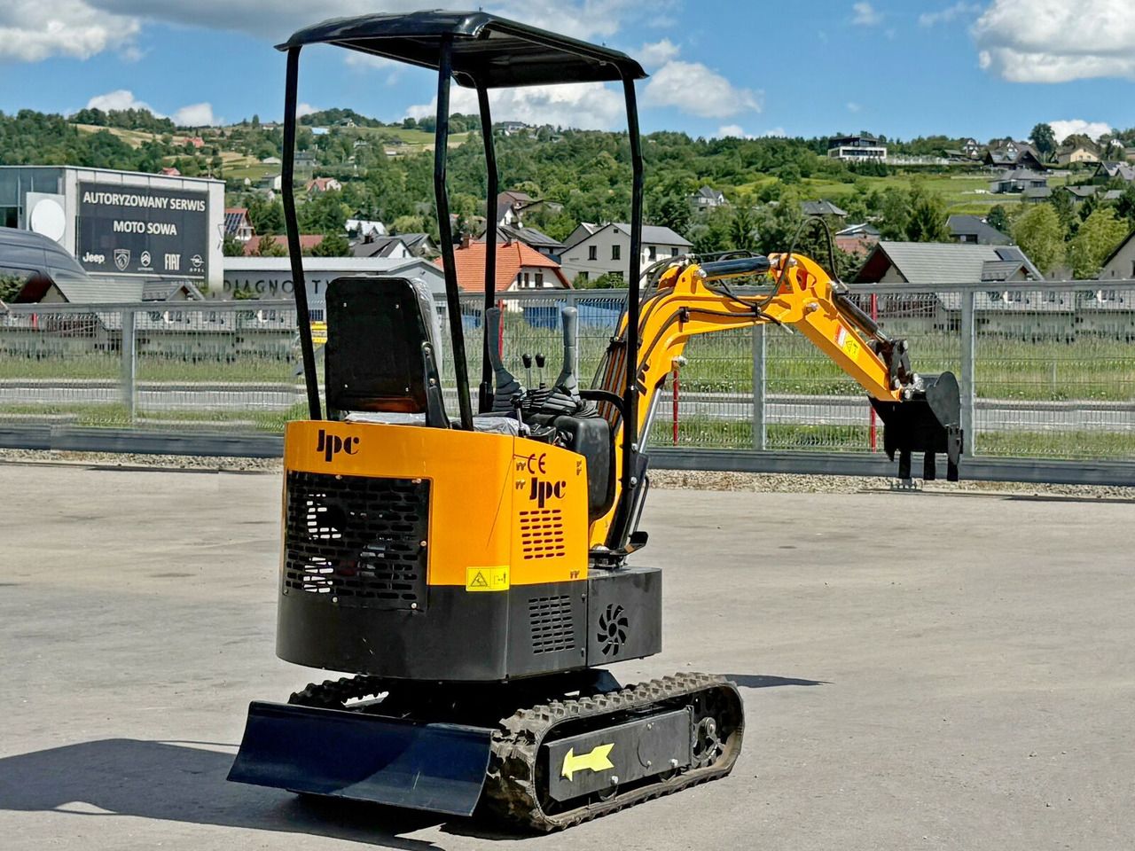 2025 JPC HT-12 MINI mini excavator, rear three-quarter view 2025 JPC HT-12 MINI mini excavator, rear three-quarter view