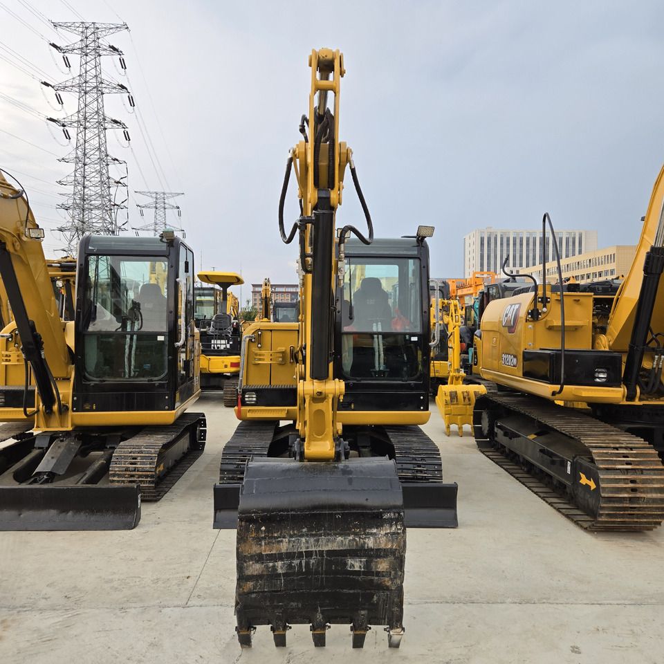 2024 Caterpillar 306E2 mini excavator, front view 2024 Caterpillar 306E2 mini excavator, front view
