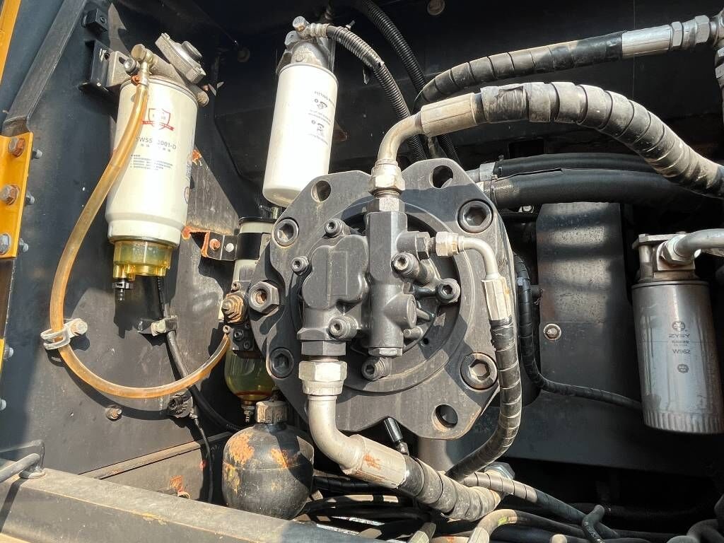 2025 Volvo EC290 crawler excavator engine compartment detail