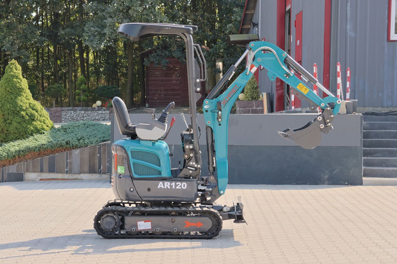 2025 Kubota AR120 mini excavator, side view