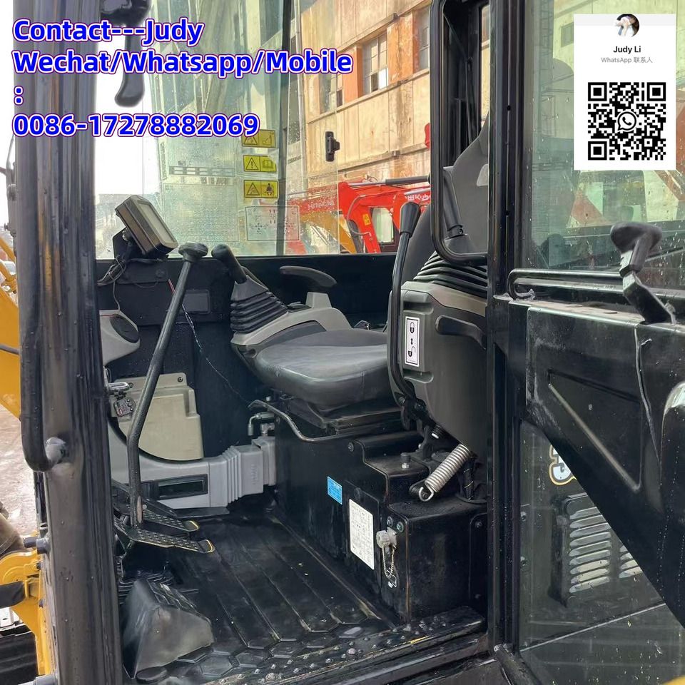 2024 Caterpillar 305.5E2 mini excavator interior view