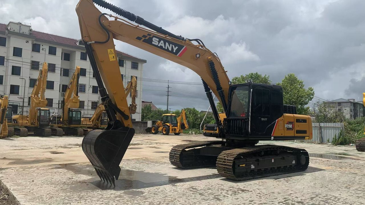2023 Sany SY215C crawler excavator, side view