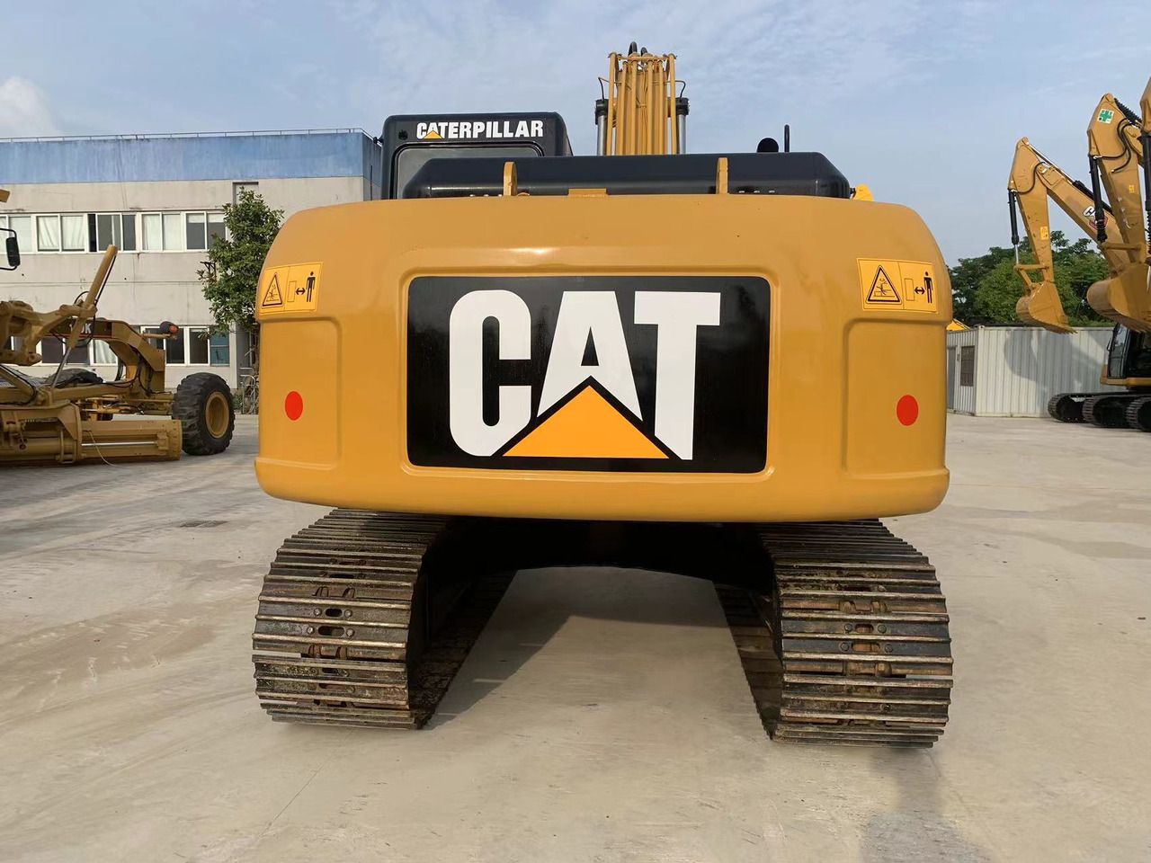 2023 Caterpillar 312 Crawler Excavator rear view