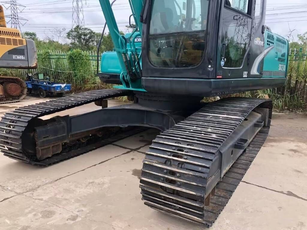 2024 Kobelco SK210 crawler excavator, side view