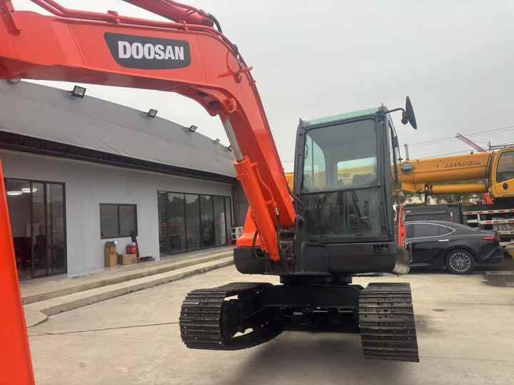 2024 Doosan DH60-7 mini excavator, front three-quarter view 2024 Doosan DH60-7 mini excavator, front three-quarter view