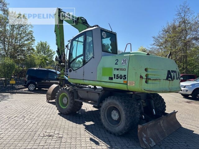 2008 Terex TW150 wheel excavator, rear three-quarter view 2008 Terex TW150 wheel excavator, rear three-quarter view