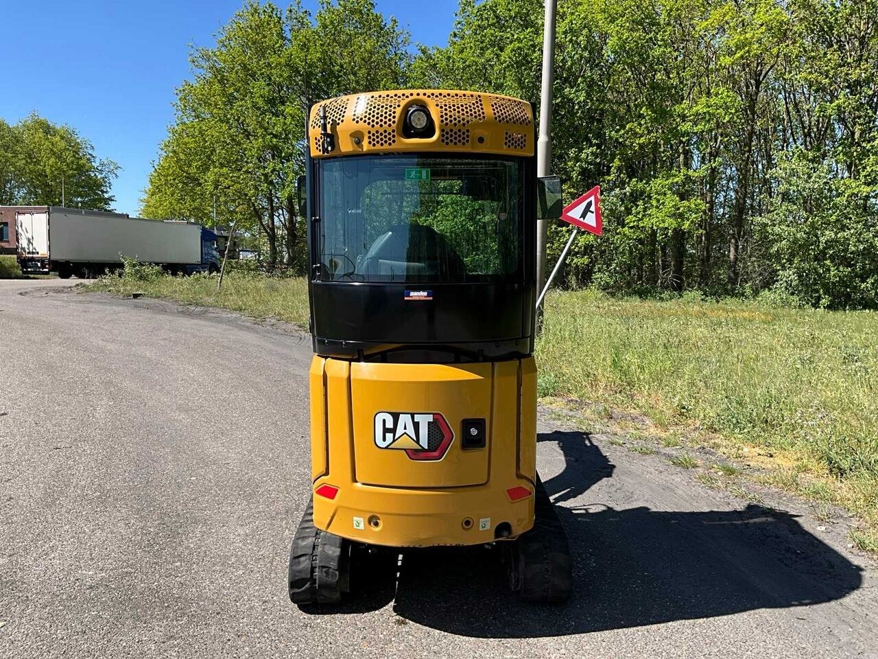 2023 Caterpillar 301.6 mini excavator rear view 2023 Caterpillar 301.6 mini excavator rear view