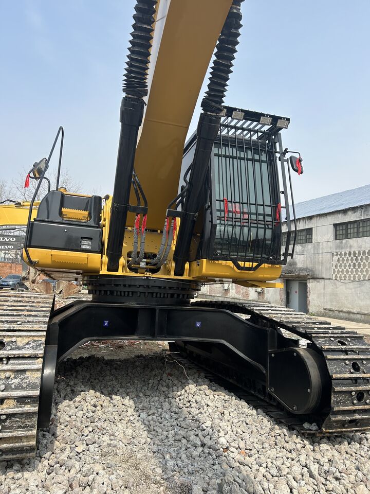 2023 Caterpillar 340D crawler excavator, rear-quarter view 2023 Caterpillar 340D crawler excavator, rear-quarter view