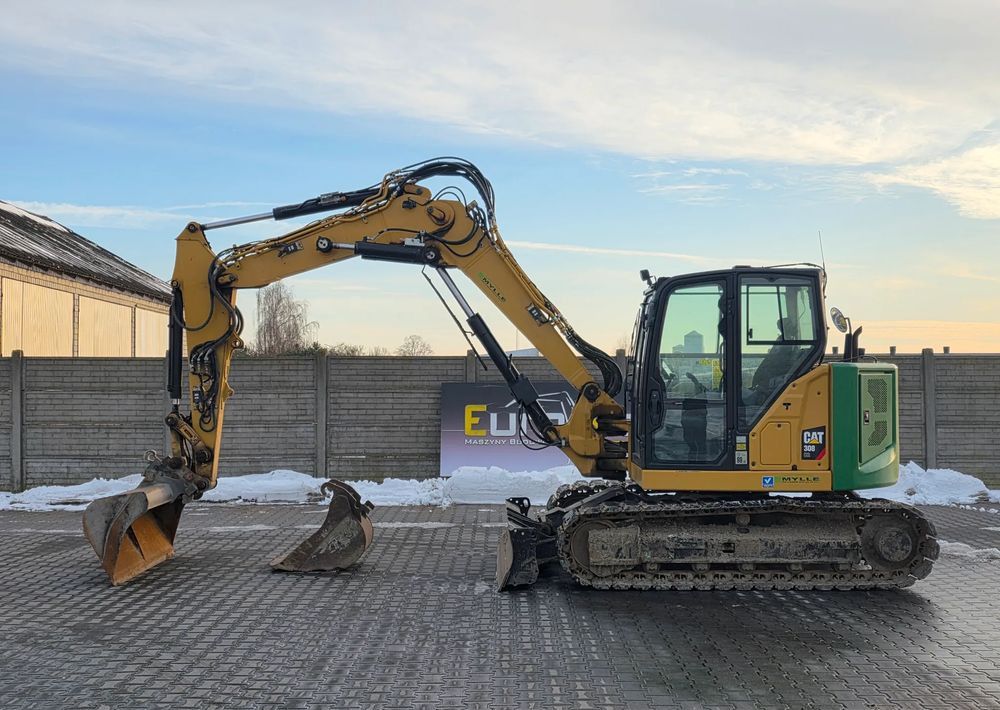 2019 Caterpillar 308C crawler excavator, side view 2019 Caterpillar 308C crawler excavator, side view
