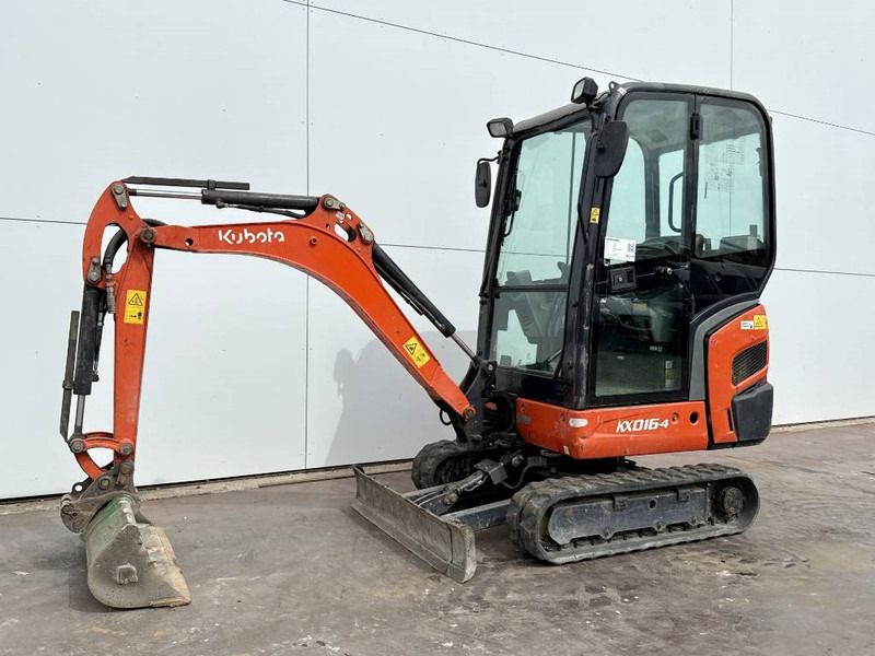 2019 Kubota KX016-4 mini excavator, side view 2019 Kubota KX016-4 mini excavator, side view