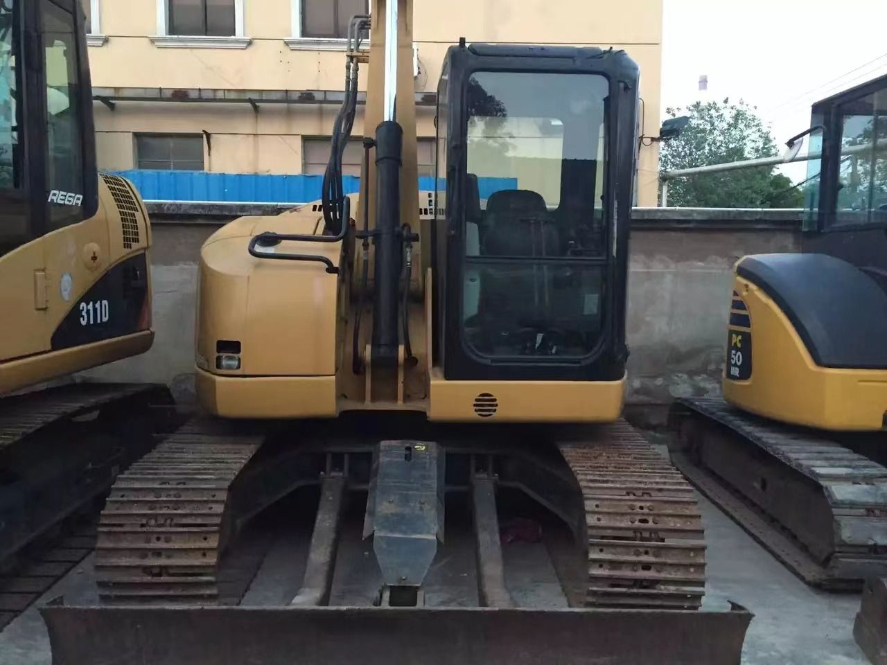2022 Caterpillar 308D excavator, front view