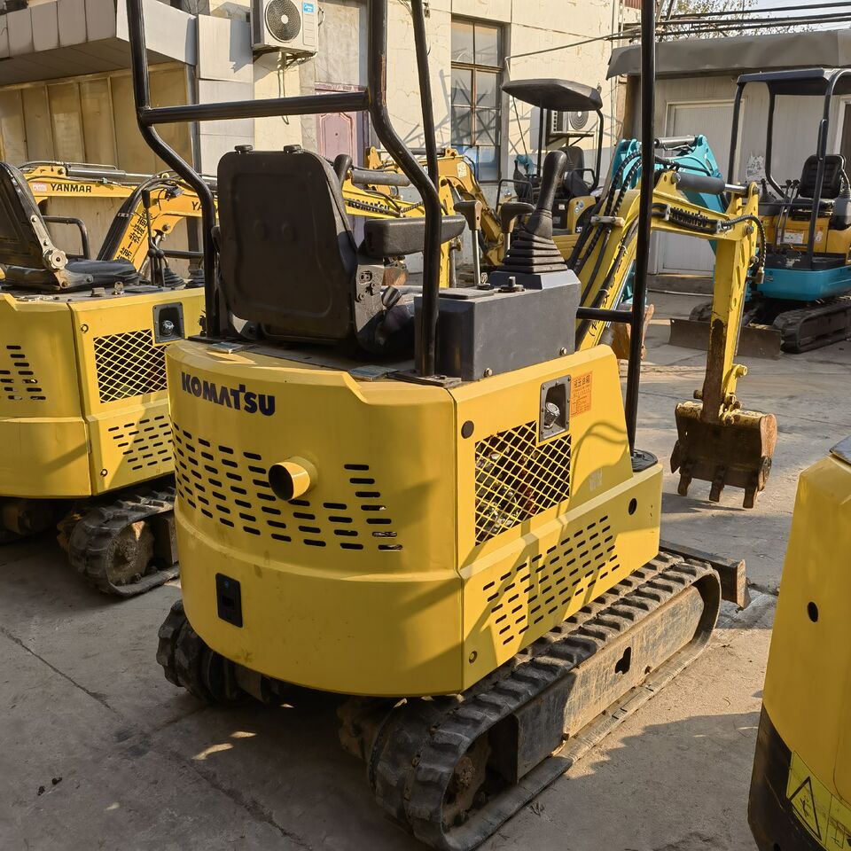 2022 Komatsu PC15MR mini excavator rear view