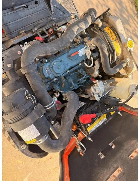2020 Kubota U10-3 mini excavator engine compartment view 2020 Kubota U10-3 mini excavator engine compartment view