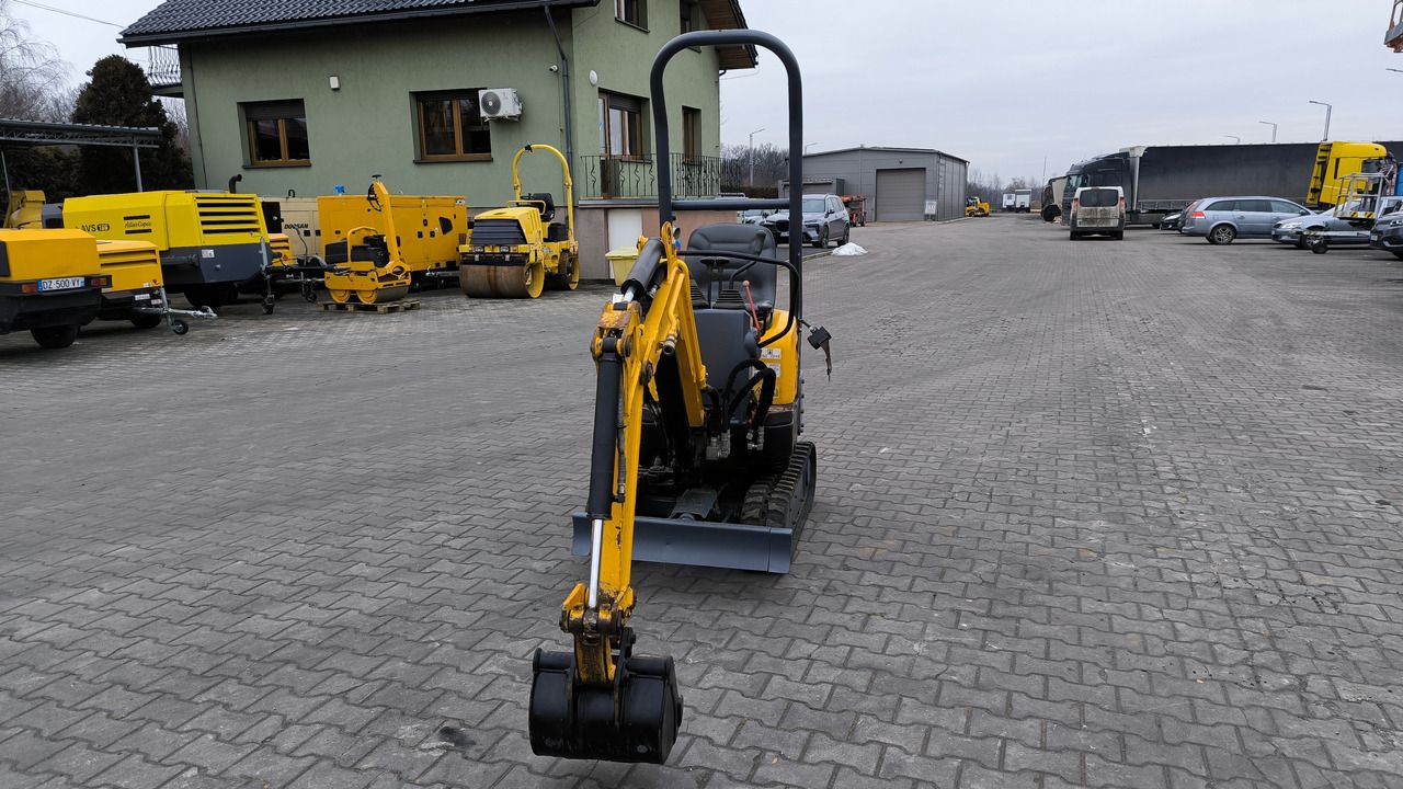 2019 Yanmar SV08-1A(S) mini excavator, front view