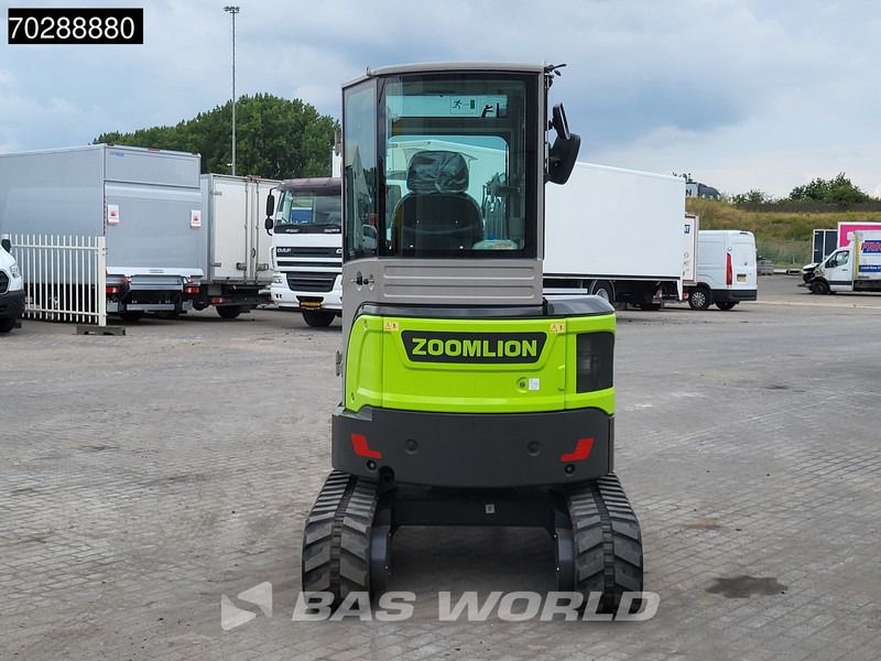 2024 Zoomlion ZE26GU mini excavator rear view