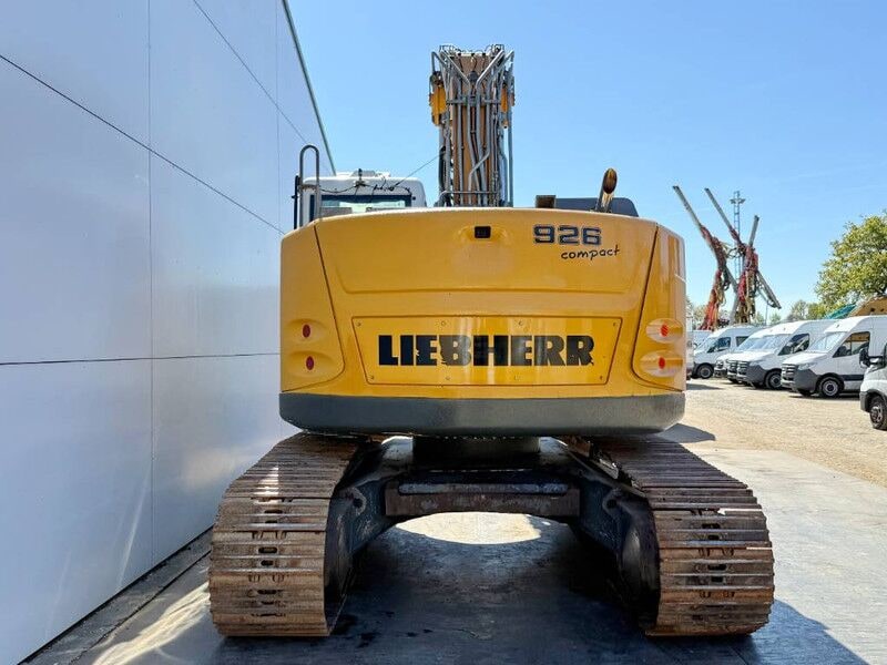 2015 Liebherr R 926 Compact crawler excavator rear view 2015 Liebherr R 926 Compact crawler excavator rear view