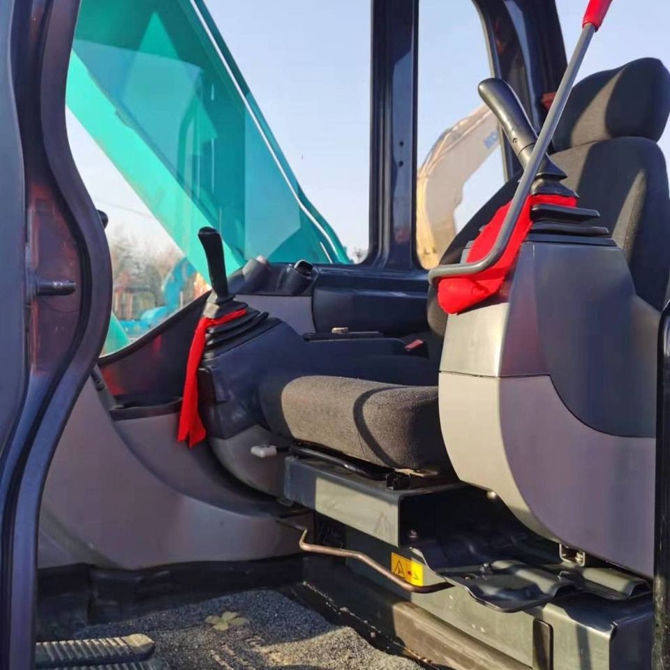 2024 Kobelco SK75-8 mini excavator interior view