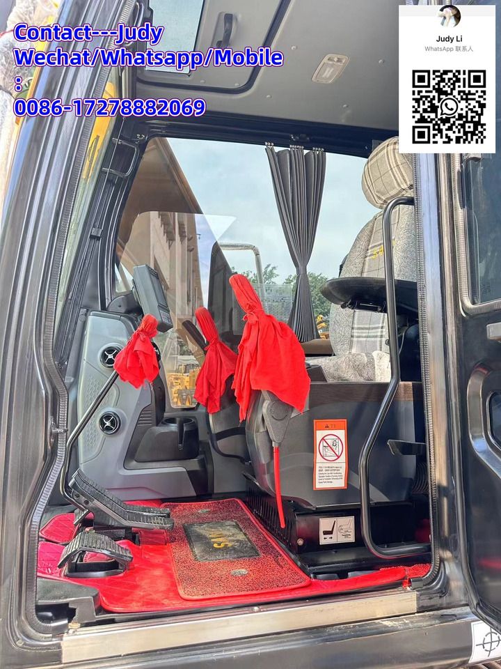 2024 Sany SY135 crawler excavator interior cab view 2024 Sany SY135 crawler excavator interior cab view