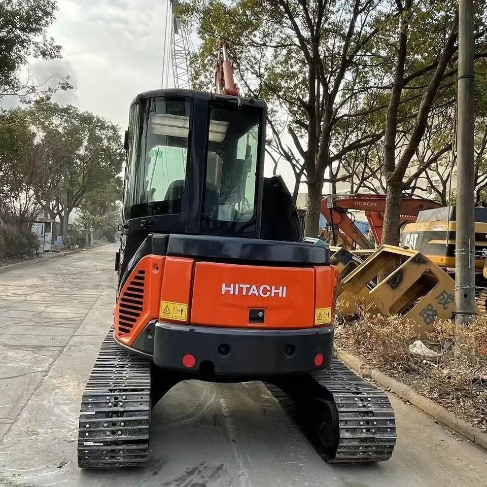 2023 Hitachi ZX50U mini excavator rear view 2023 Hitachi ZX50U mini excavator rear view