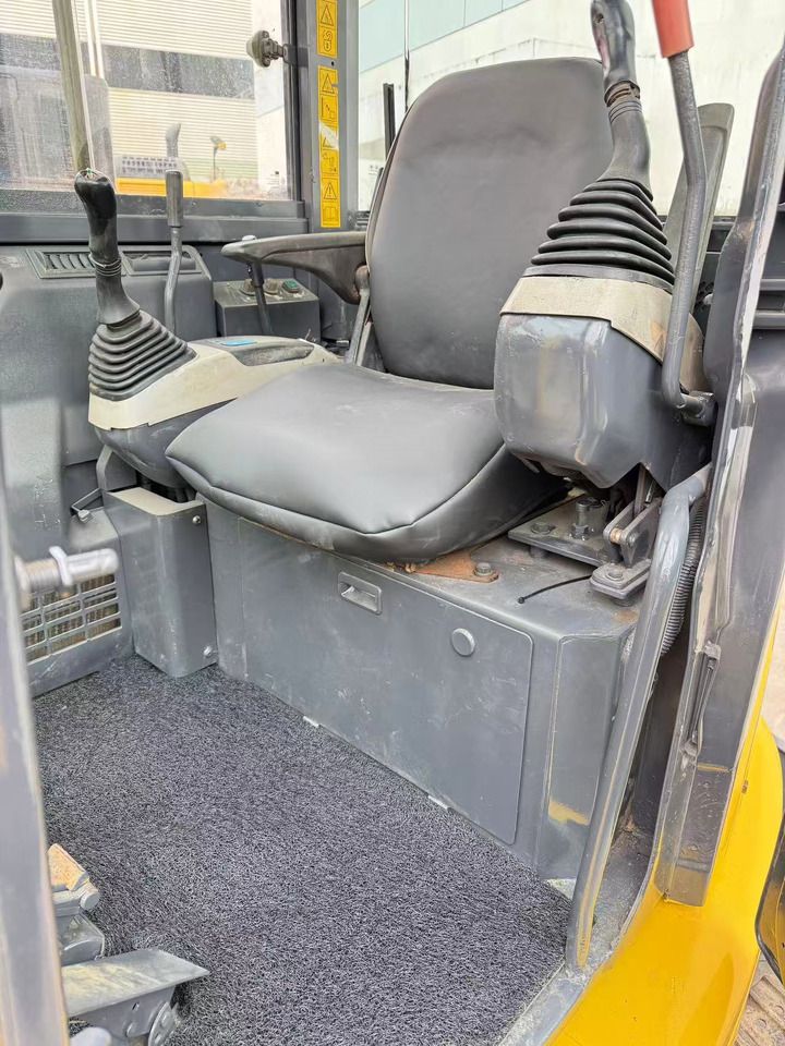 2018 Komatsu PC-55MR mini excavator interior view