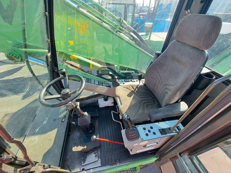 2006 Sennebogen 825 M material handler cab interior