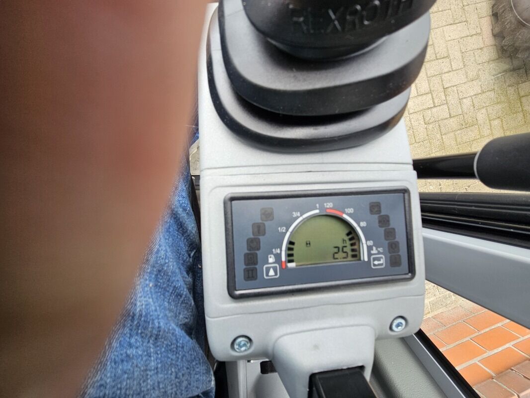 2023 Wacker Neuson ET18 EDITION A mini excavator interior instrument cluster view