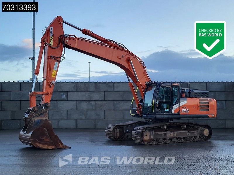 2021 Hitachi ZX350LC-7 crawler excavator, side view