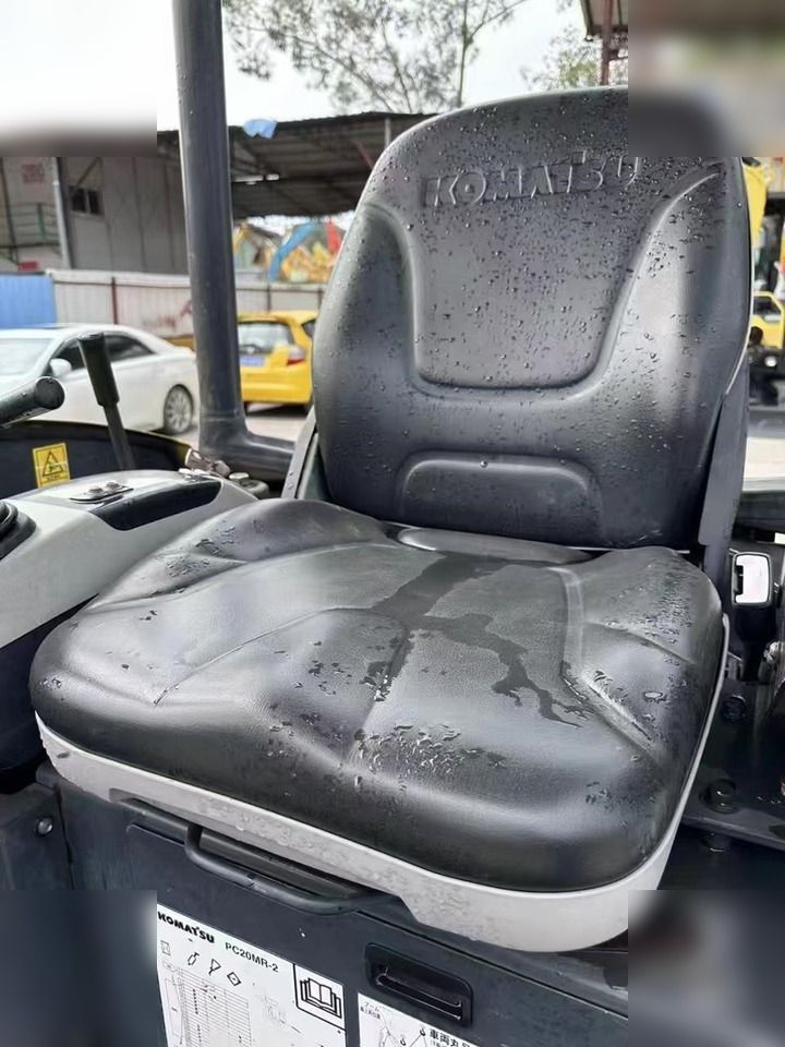 2022 Komatsu PC20MR-3 mini excavator operator seat view 2022 Komatsu PC20MR-3 mini excavator operator seat view