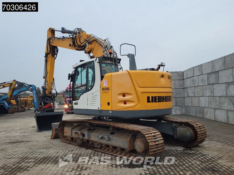 2016 Liebherr R 926 Compact crawler excavator, rear three-quarter view