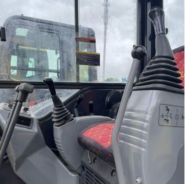 2023 Komatsu PC-55MR mini excavator interior view