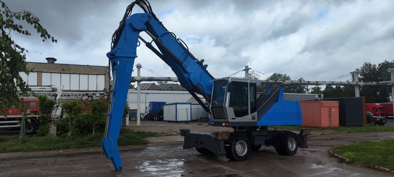 2008 Fuchs MHL340D FQC material handler, side view