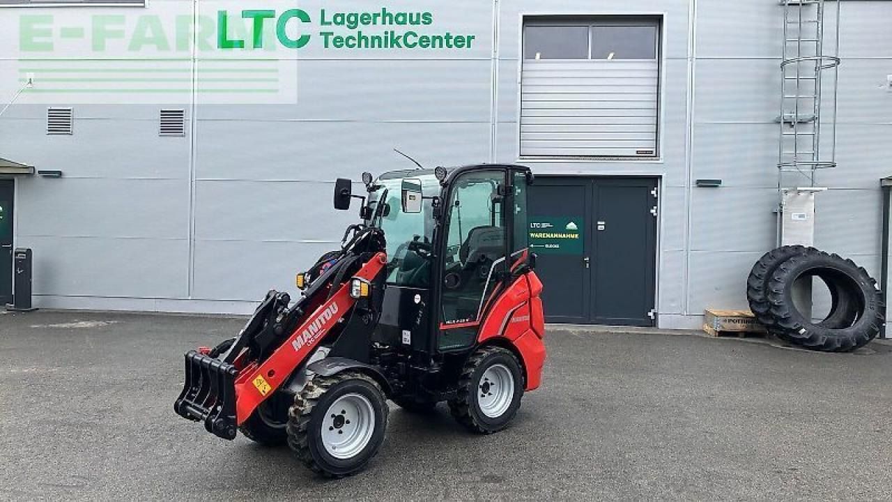 2023 Manitou MLA 2-25 H wheel loader, front three-quarter view